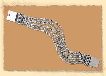 Pre-Owned Silpada Go Gorgeous Sterling Silver Bracelet - Retired Design