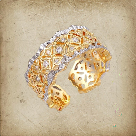 Simply Savvy Lattice Luxe Ring