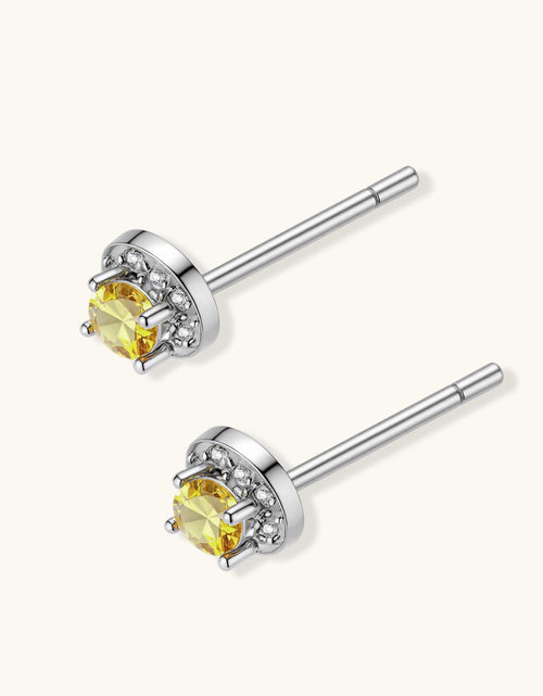 Load image into Gallery viewer, Simply Savvy Sunburst Halo Studs

