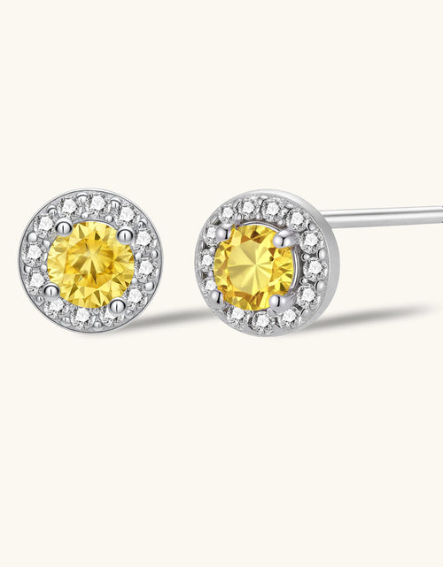 Load image into Gallery viewer, Simply Savvy Sunburst Halo Studs
