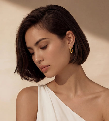 Simply Savvy Bamboo Segment Hoops