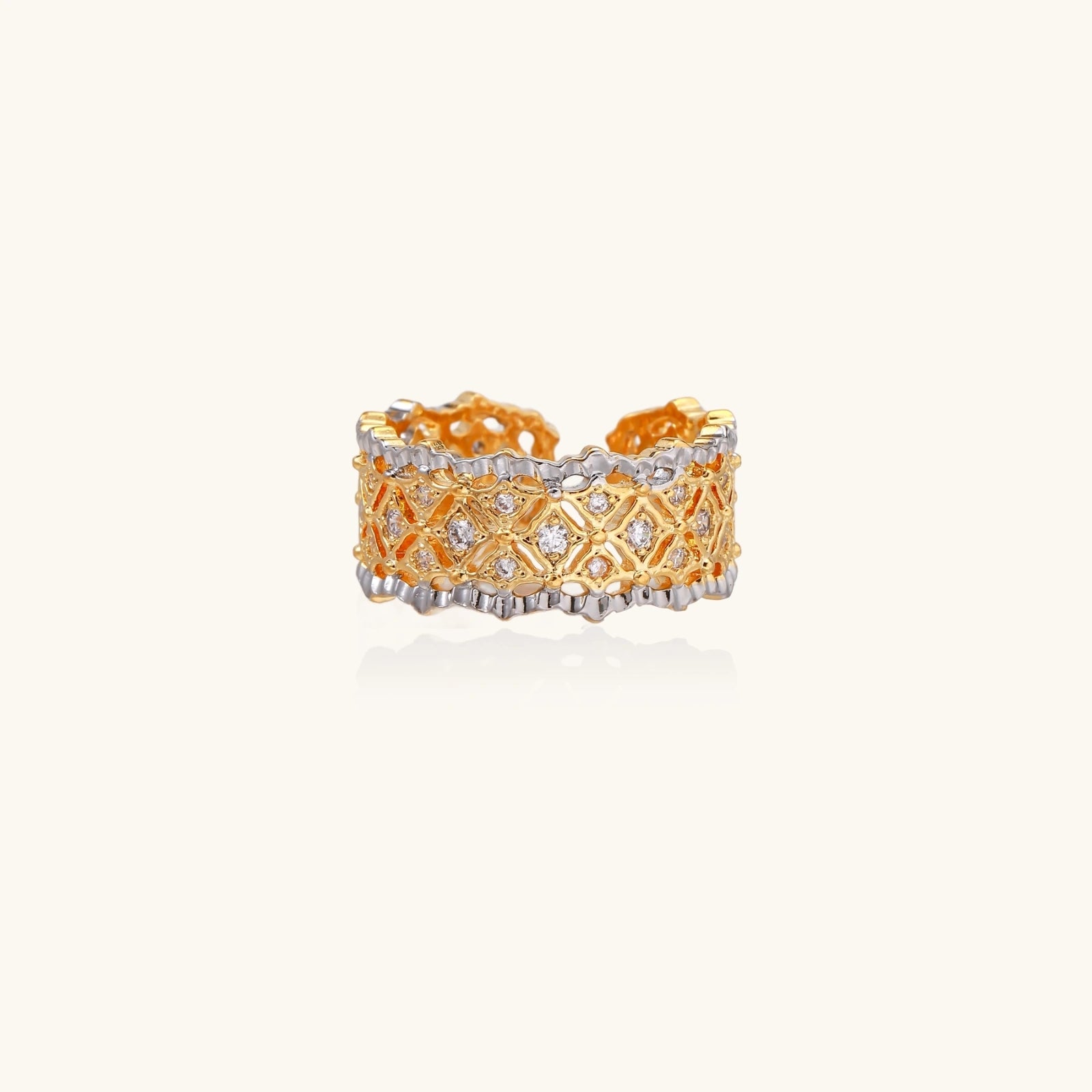Simply Savvy Lattice Luxe Ring
