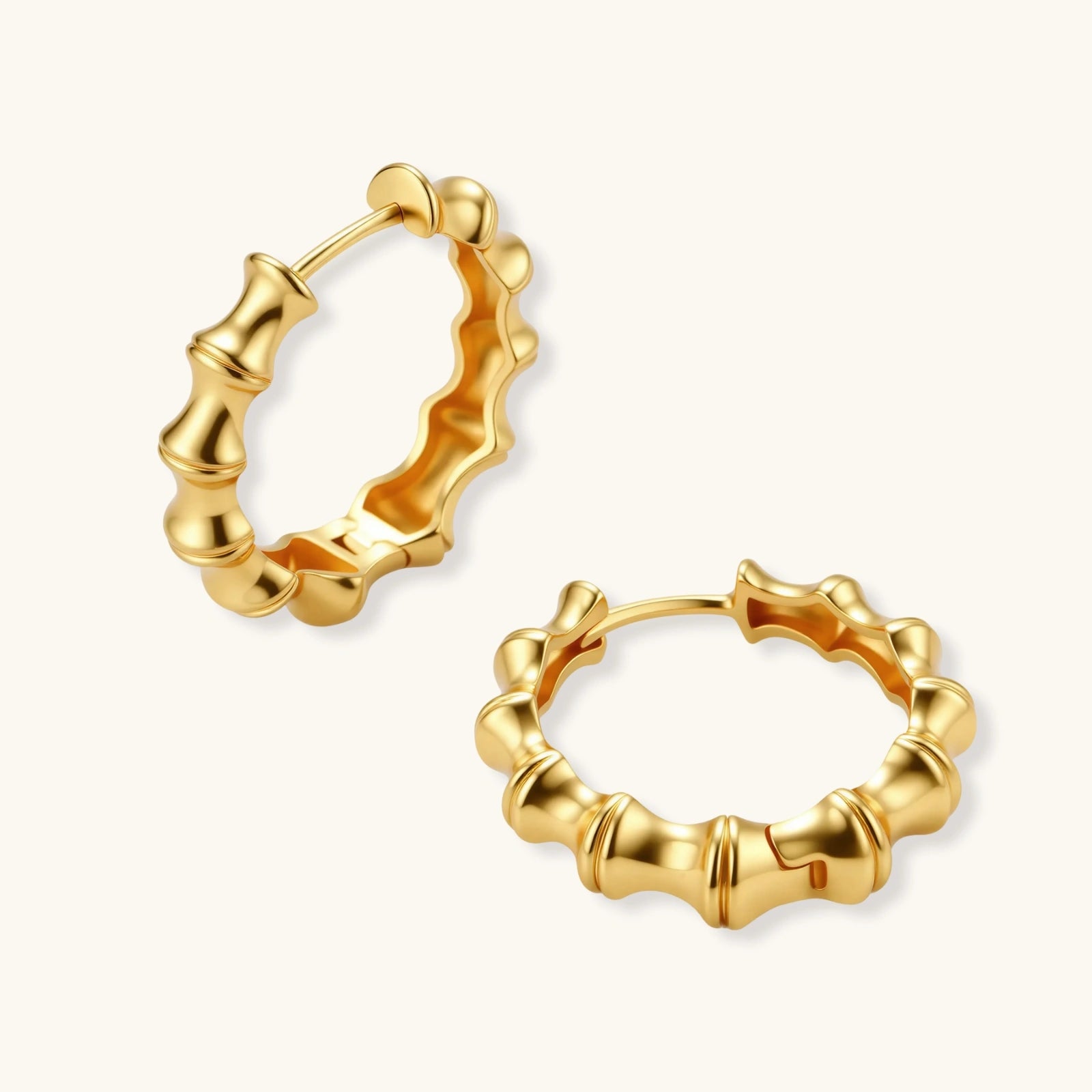 Simply Savvy Bamboo Segment Hoops