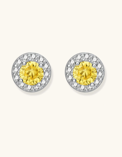 Load image into Gallery viewer, Simply Savvy Sunburst Halo Studs
