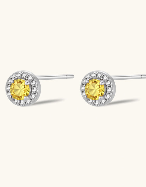 Load image into Gallery viewer, Simply Savvy Sunburst Halo Studs
