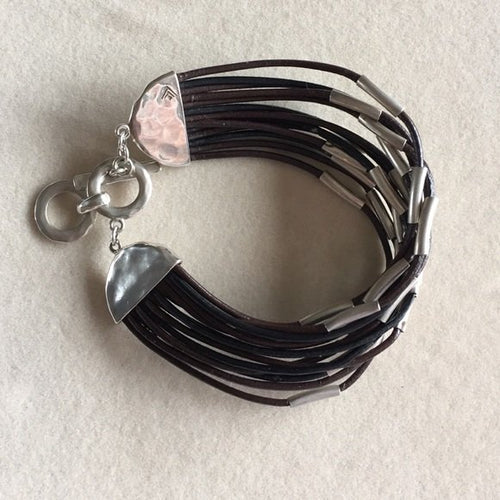Load image into Gallery viewer, Pre-Owned Silpada Speed of Light Sterling Silver Bracelet - Retired Design
