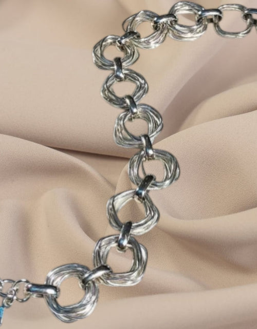 Load image into Gallery viewer, Pre-Owned Silpada Modernist Sterling Silver Square Link Bracelet - Retired Design
