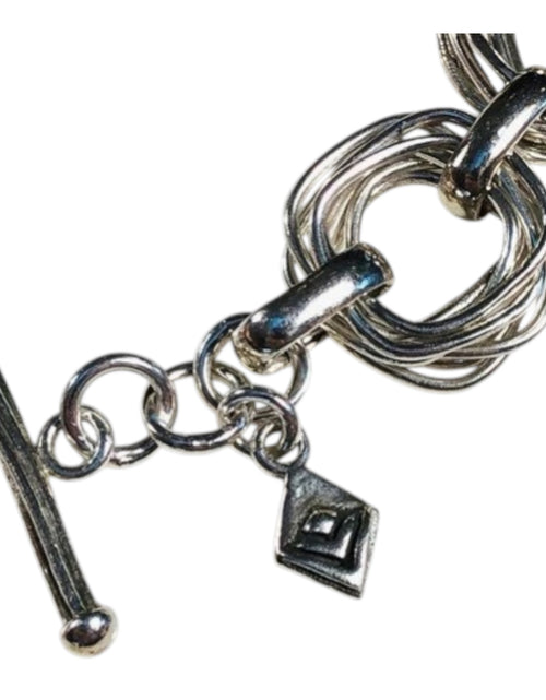 Load image into Gallery viewer, Pre-Owned Silpada Modernist Sterling Silver Square Link Bracelet - Retired Design
