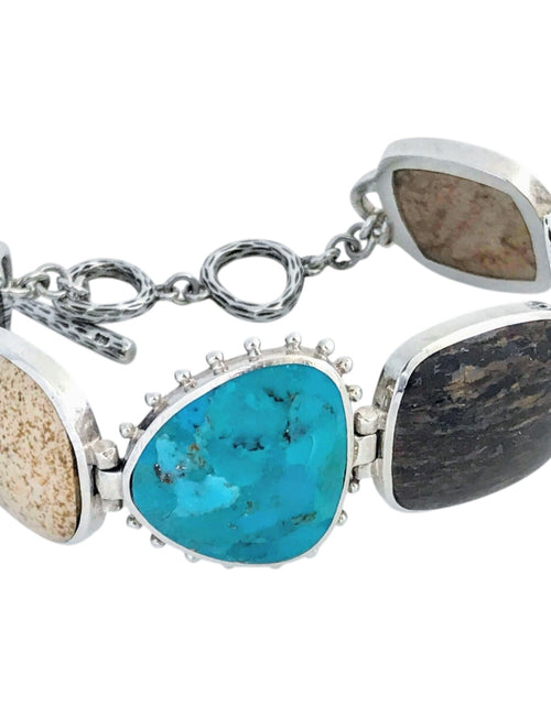 Load image into Gallery viewer, Pre-Owned Silpada Multi-Stone Bracelet - Retired Design
