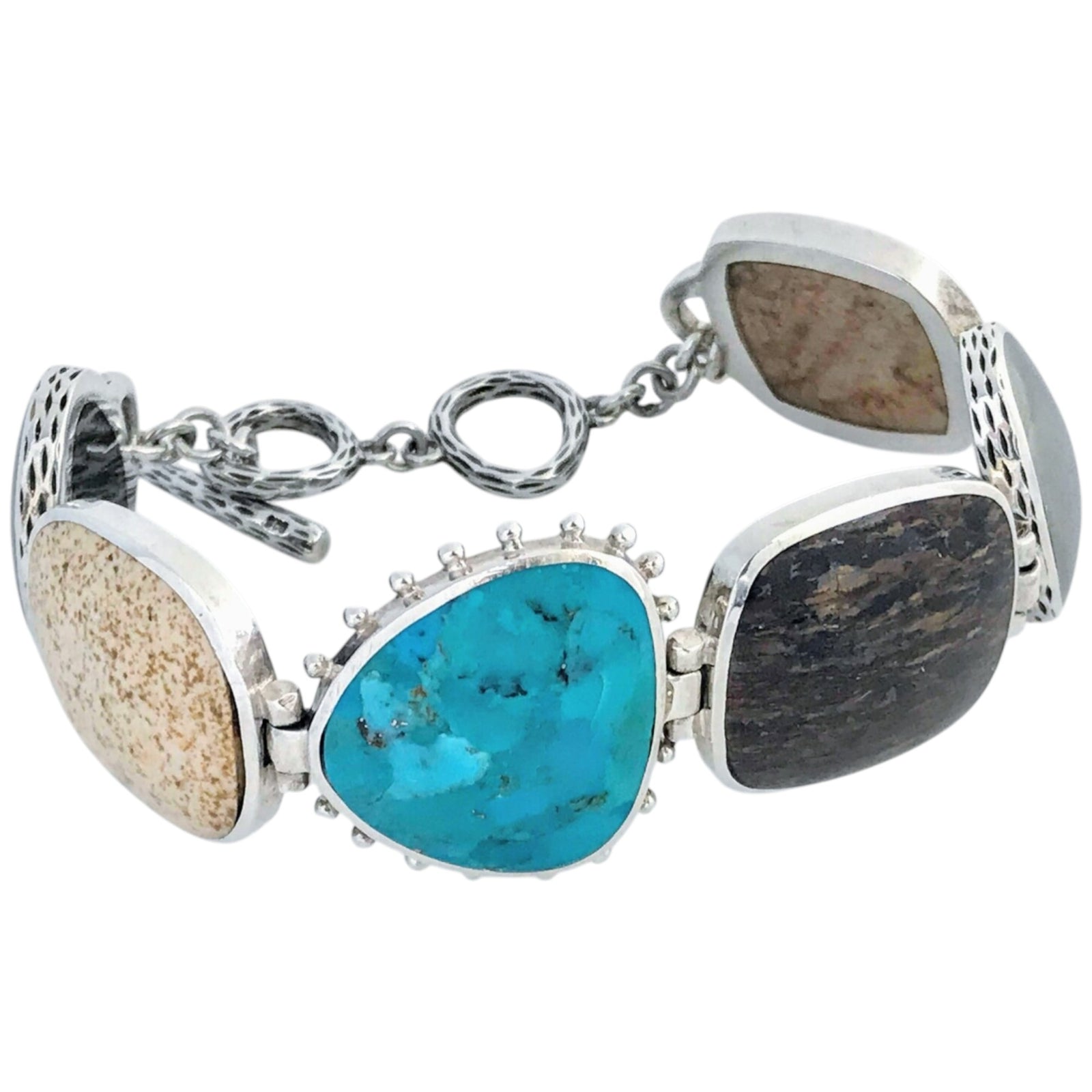 Pre-Owned Silpada Multi-Stone Bracelet - Retired Design