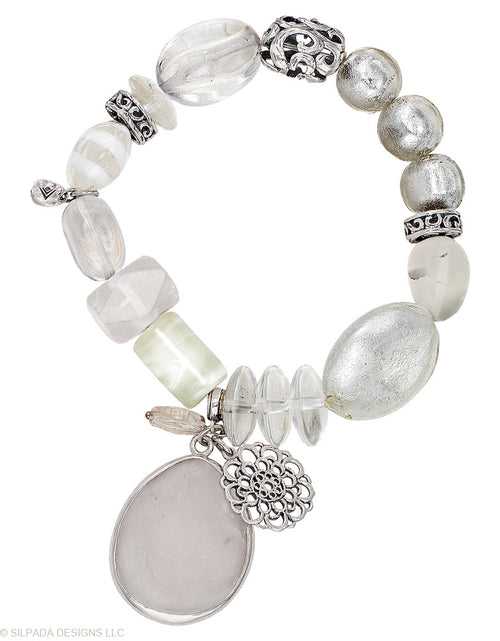 Load image into Gallery viewer, Pre-Owned Silpada Liquidity Stretch Bracelet - Retired Design
