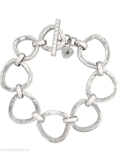 Load image into Gallery viewer, Pre-Owned Silpada RUSH Sterling Silver Bracelet - Retired Design
