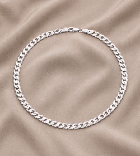 925 Sterling Silver Milano Curb Chain Necklace