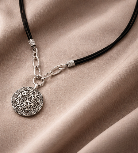 Pre-Owned Silpada Silver Pendant Necklace - Retired Design