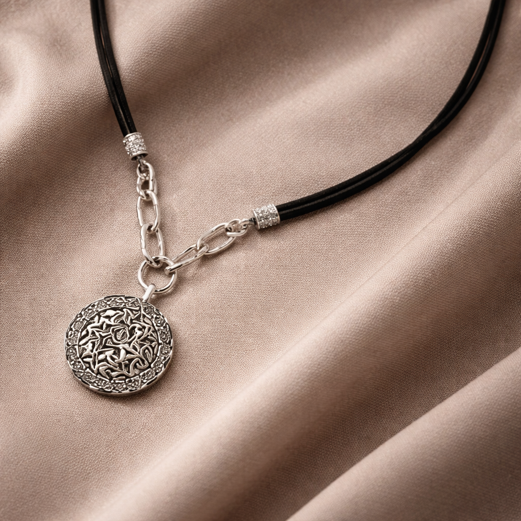 Pre-Owned Silpada Silver Pendant Necklace - Retired Design
