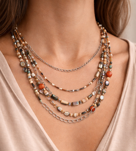 Pre-Owned Silpada "Fiesta Fun" Necklace - Retired Design