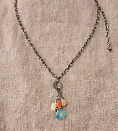 Pre-Owned Silpada Turquoise Pendant Necklace - Retired Design
