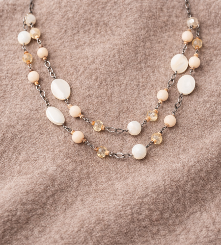 Pre-Owned Silpada Multi-stone Necklace - Retired Design