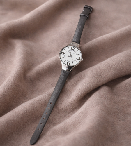 Pre-Owned Silpada Leather Time Piece - Retired Design