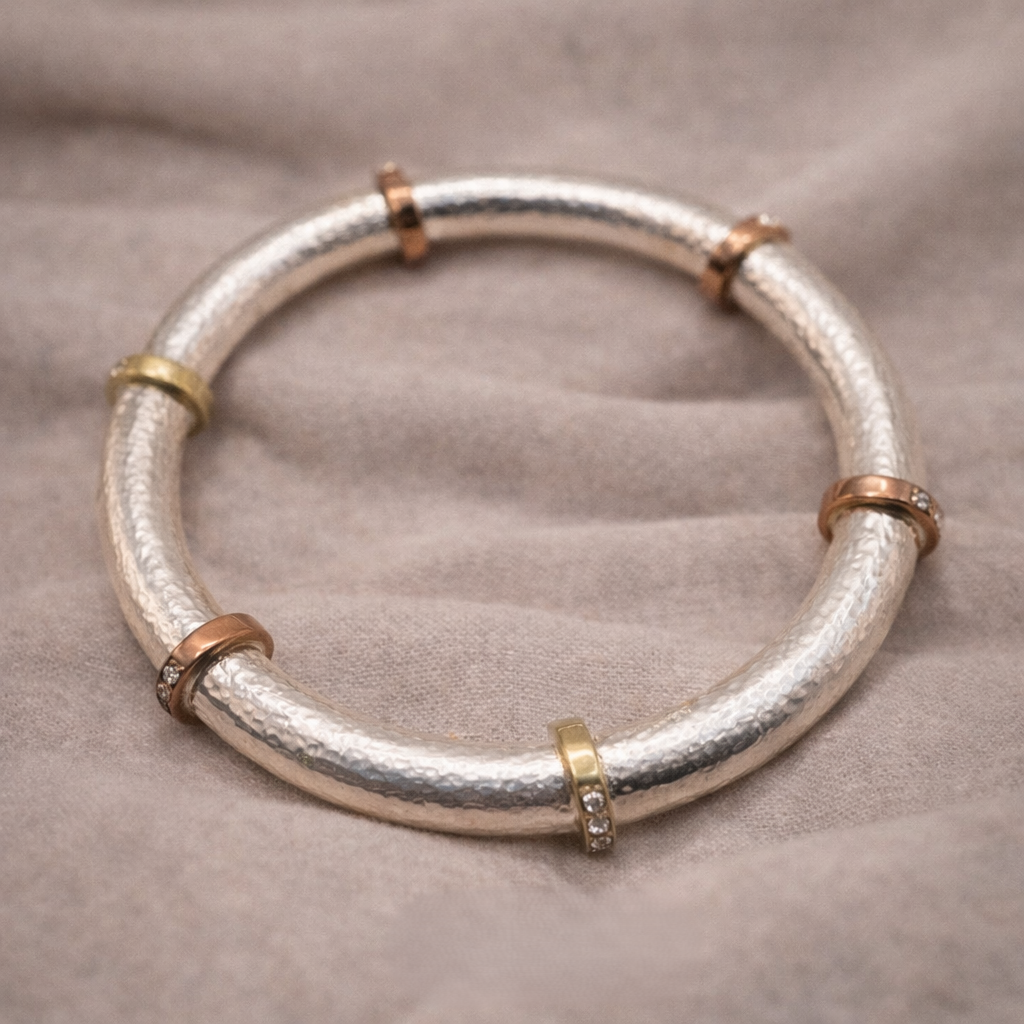Pre-Owned Silpada Radiance Bangle Bracelet - Retired Design