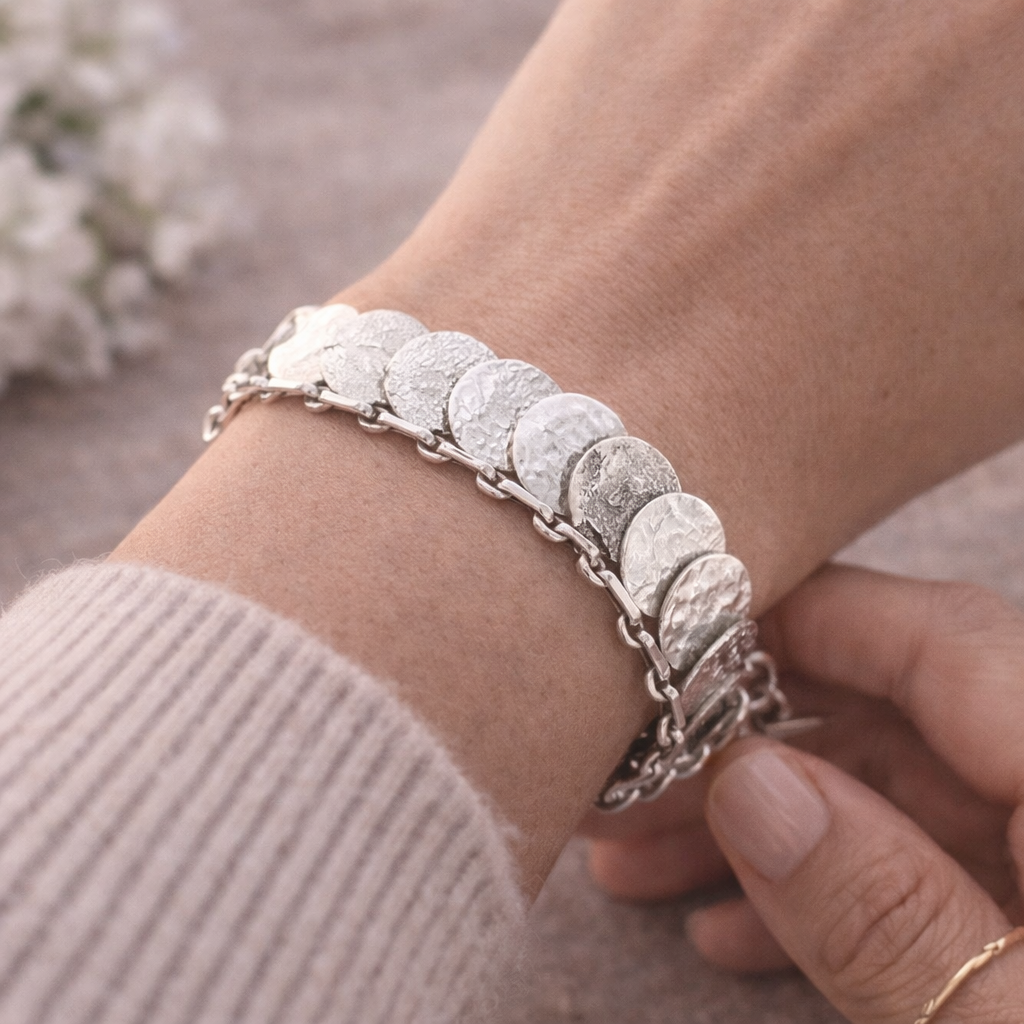 Pre-Owned Silpada SIMPLY SEQUIN Bracelet - Retired Design
