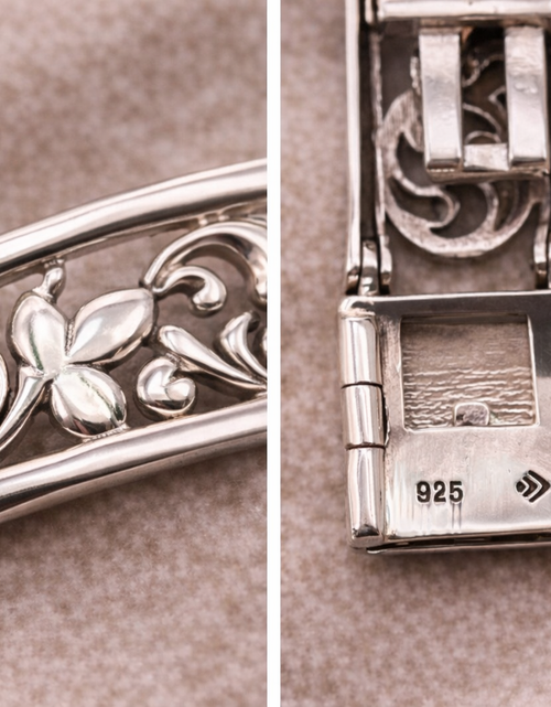 Load image into Gallery viewer, Pre-Owned Silpada Sterling Silver Filigree Bracelet - Retired Design
