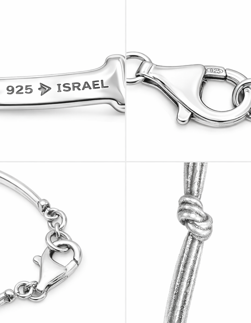 Load image into Gallery viewer, Pre-Owned Silpada Sterling Silver Love Knot Bangle Bracelet - Retired Design
