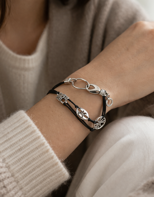 Load image into Gallery viewer, Pre-Owned Silpada Charm Bracelet - Retired Design
