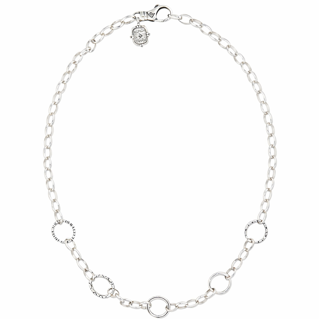 Pre-Owned Silpada Linked Charm Necklace - Retired Design