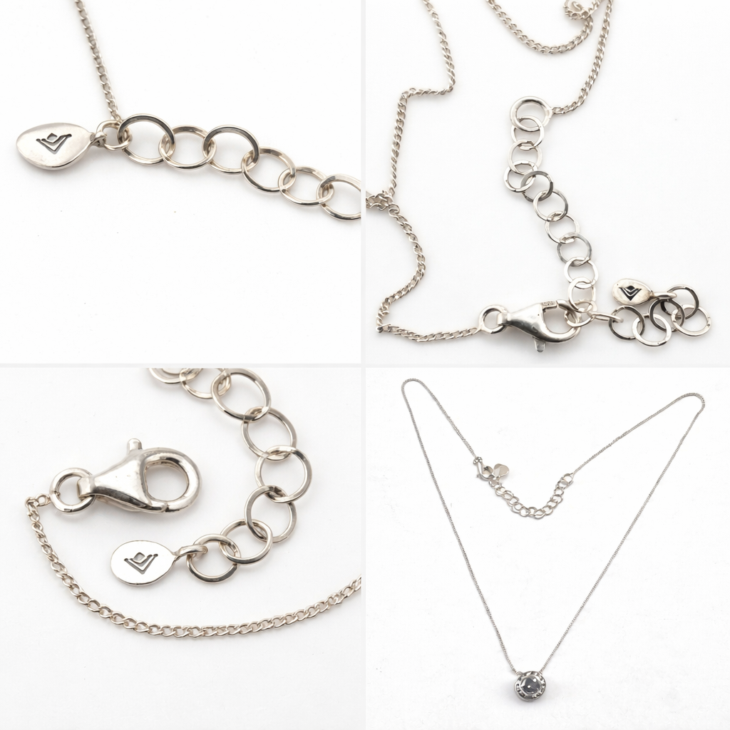Pre-Owned Silpada's "Alluring Azure" Necklace - Retired Design