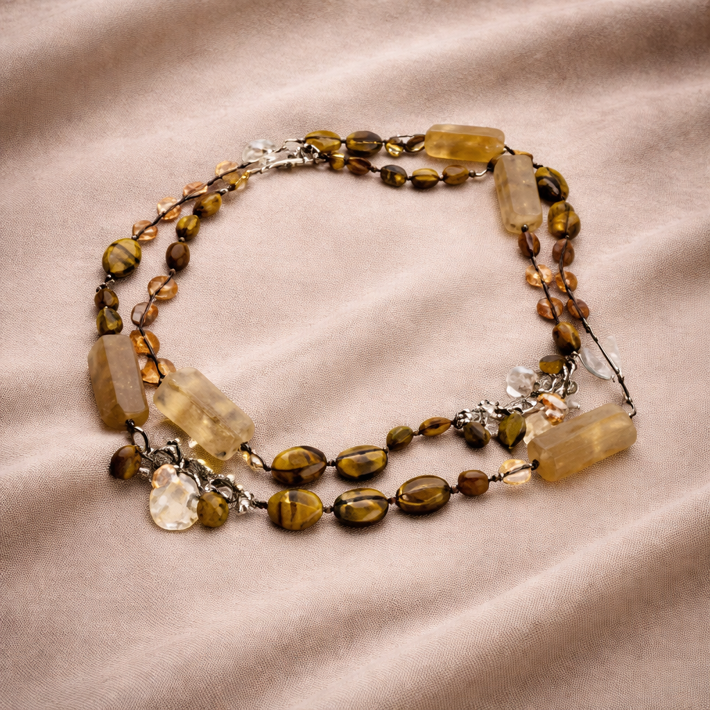 Pre-Owned Silpada Multi-Material Silpada 35" Necklace - Retired Design