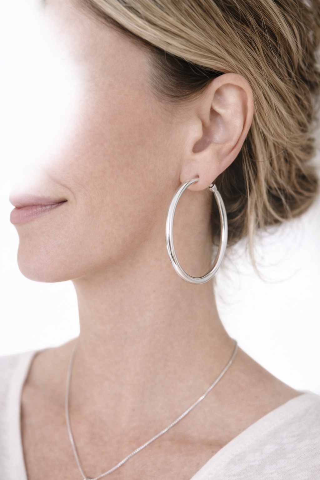 Pre-Owned Silpada Sterling Silver Hoop Earrings