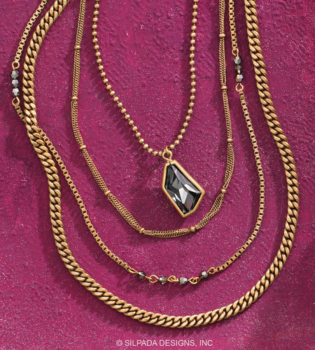 Pre-Owned Silpada's K&R City Girl Necklace - Retired Design