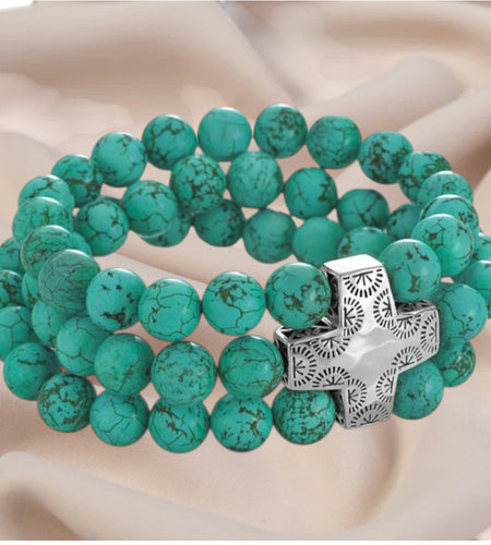 Pre-Owned Silpada DEVOTION Stretch Bracelet - Retired Design