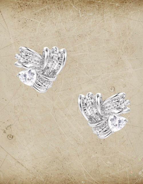 Load image into Gallery viewer, Simply Savvy Twisted Elegance Studs

