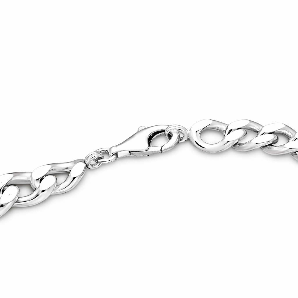 925 Sterling Silver “Urban Luxe” Heavy Link Bracelet