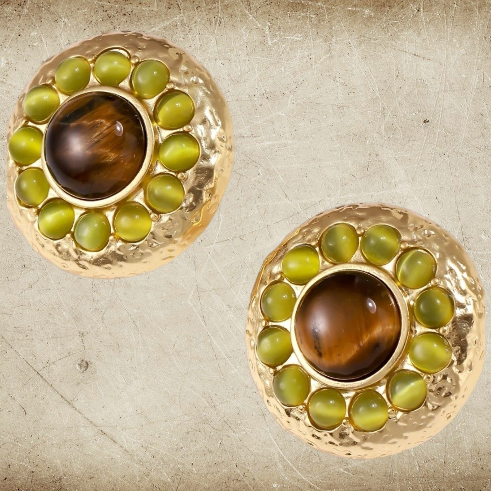 Simply Savvy Golden Hour Halo Studs