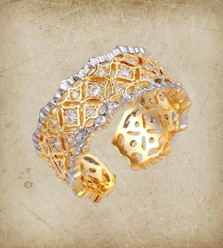 Simply Savvy Lattice Luxe Ring