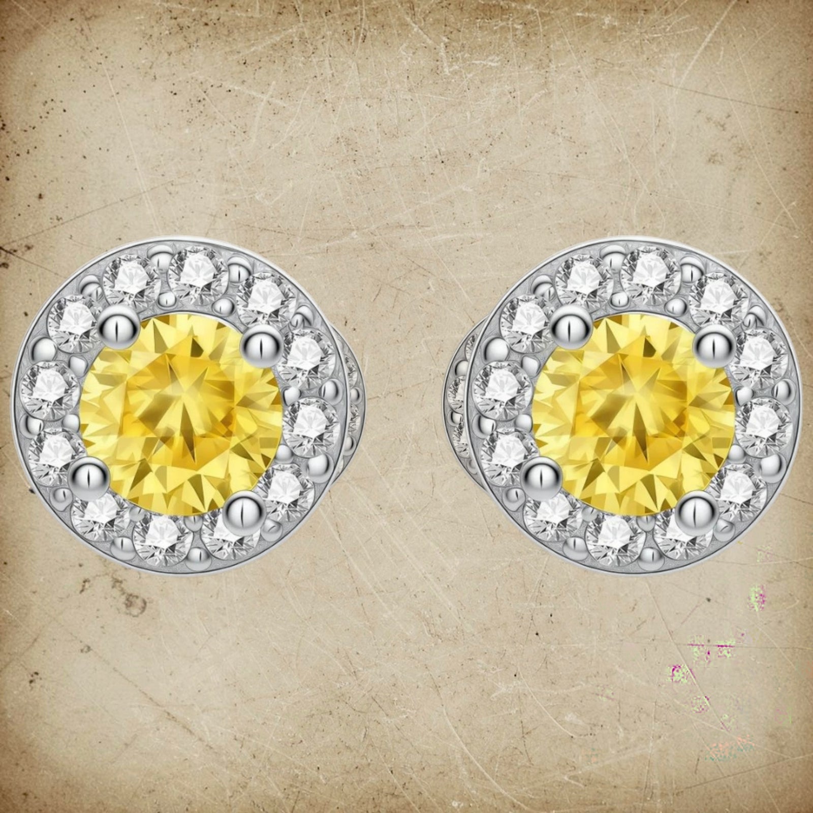 Simply Savvy Sunburst Halo Studs