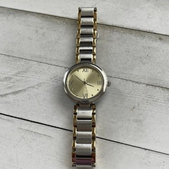 Pre-Owned Silpada Sterling Silver & Gold Time Piece - Retired Design