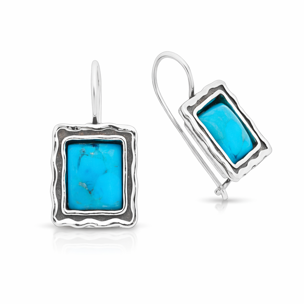 Pre-Owned Silpada Sterling Silver & Turquoise Earrings