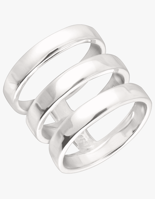 Load image into Gallery viewer, Pre-Owned Silpada Sterling Silver Contemporary Art Ring – 6.5 size

