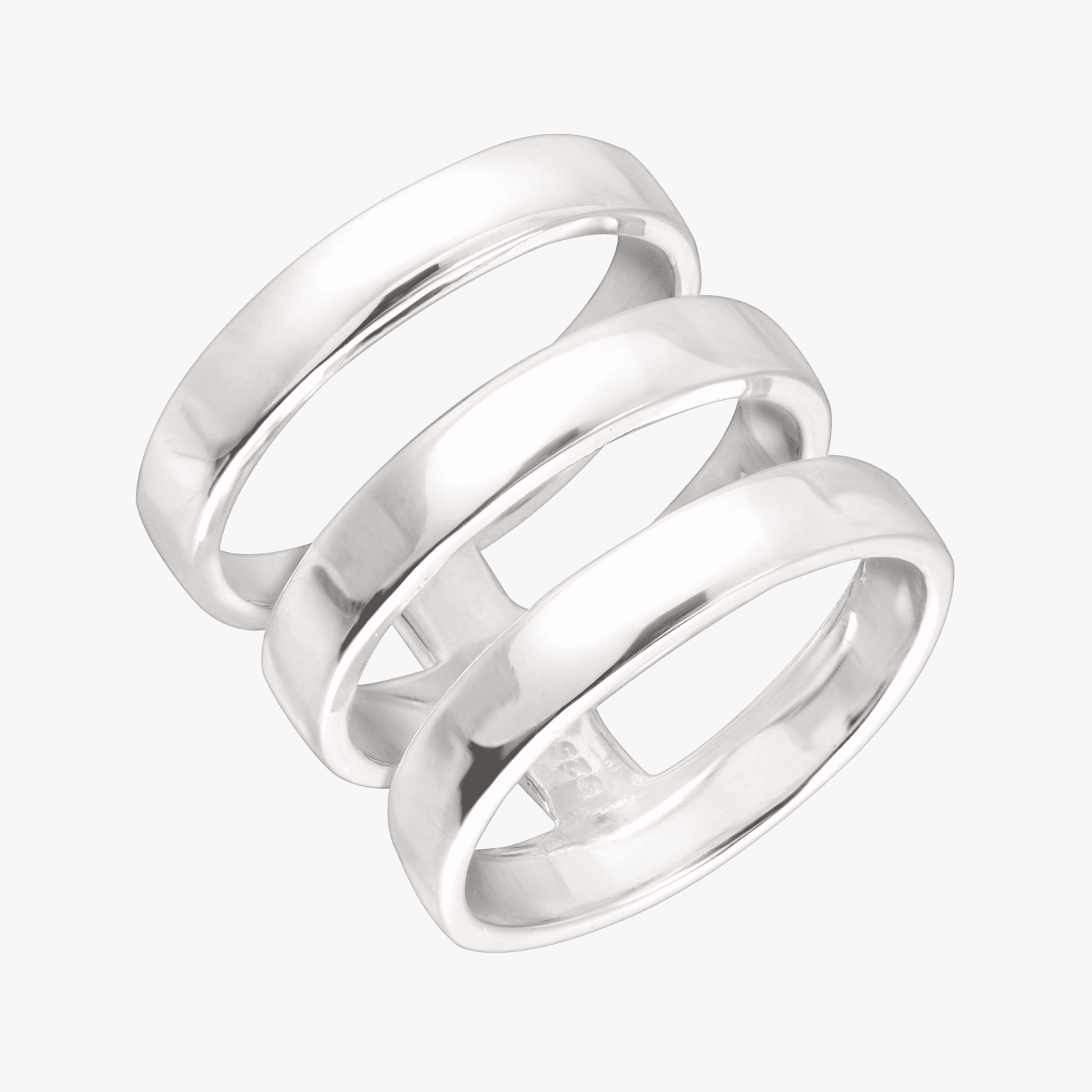 Pre-Owned Silpada Sterling Silver Contemporary Art Ring – 6.5 size