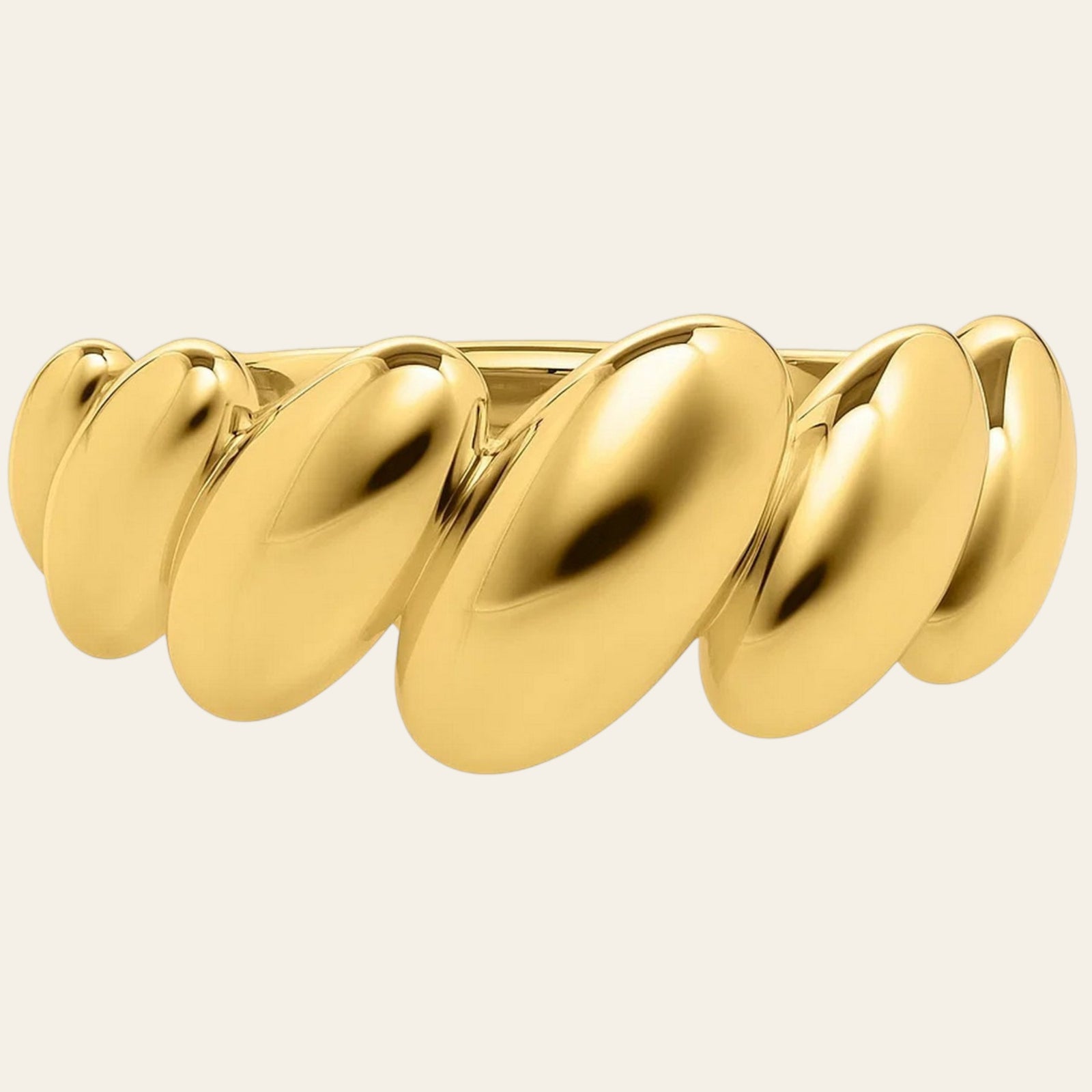 10K Yellow Gold San Marco Dome Ring