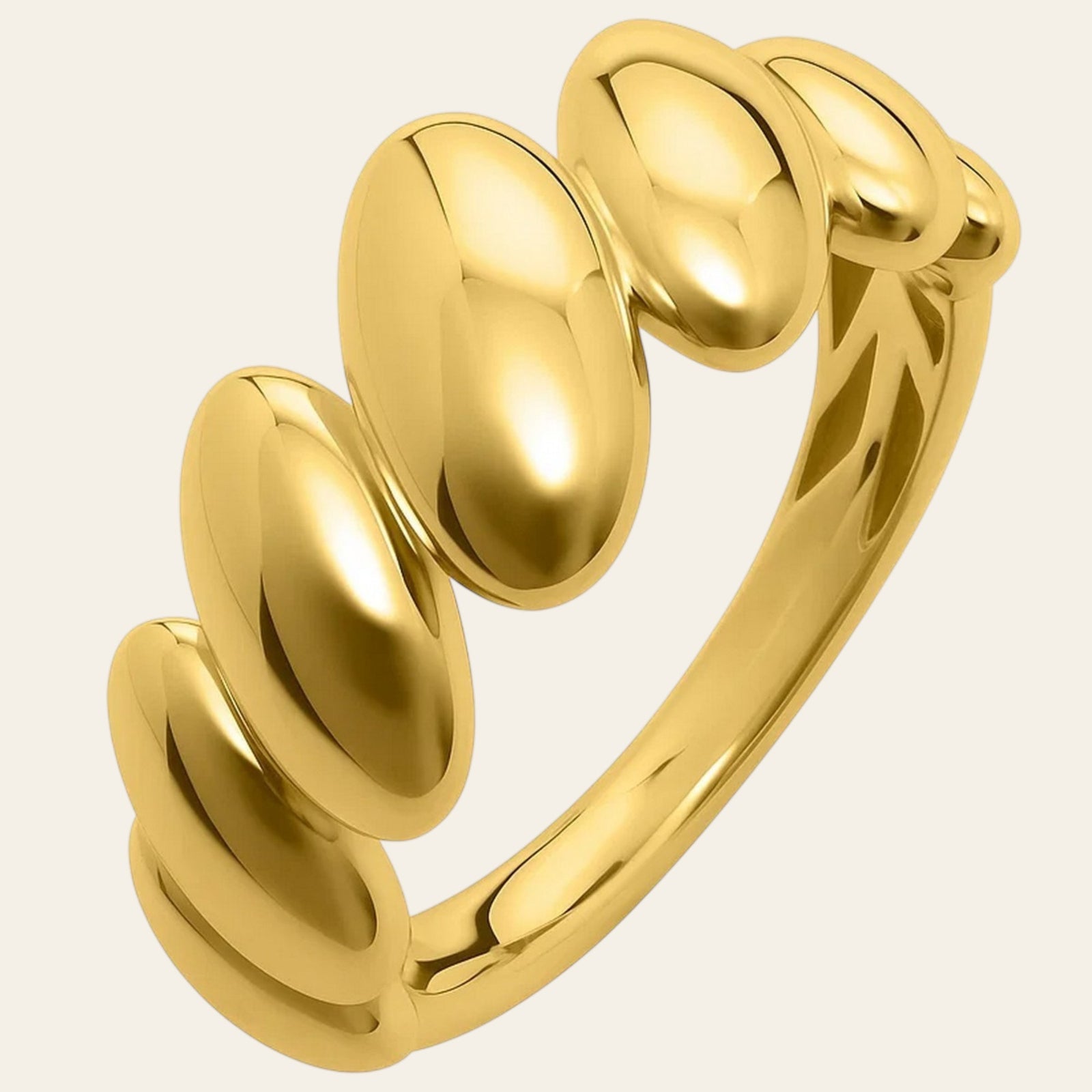 10K Yellow Gold San Marco Dome Ring